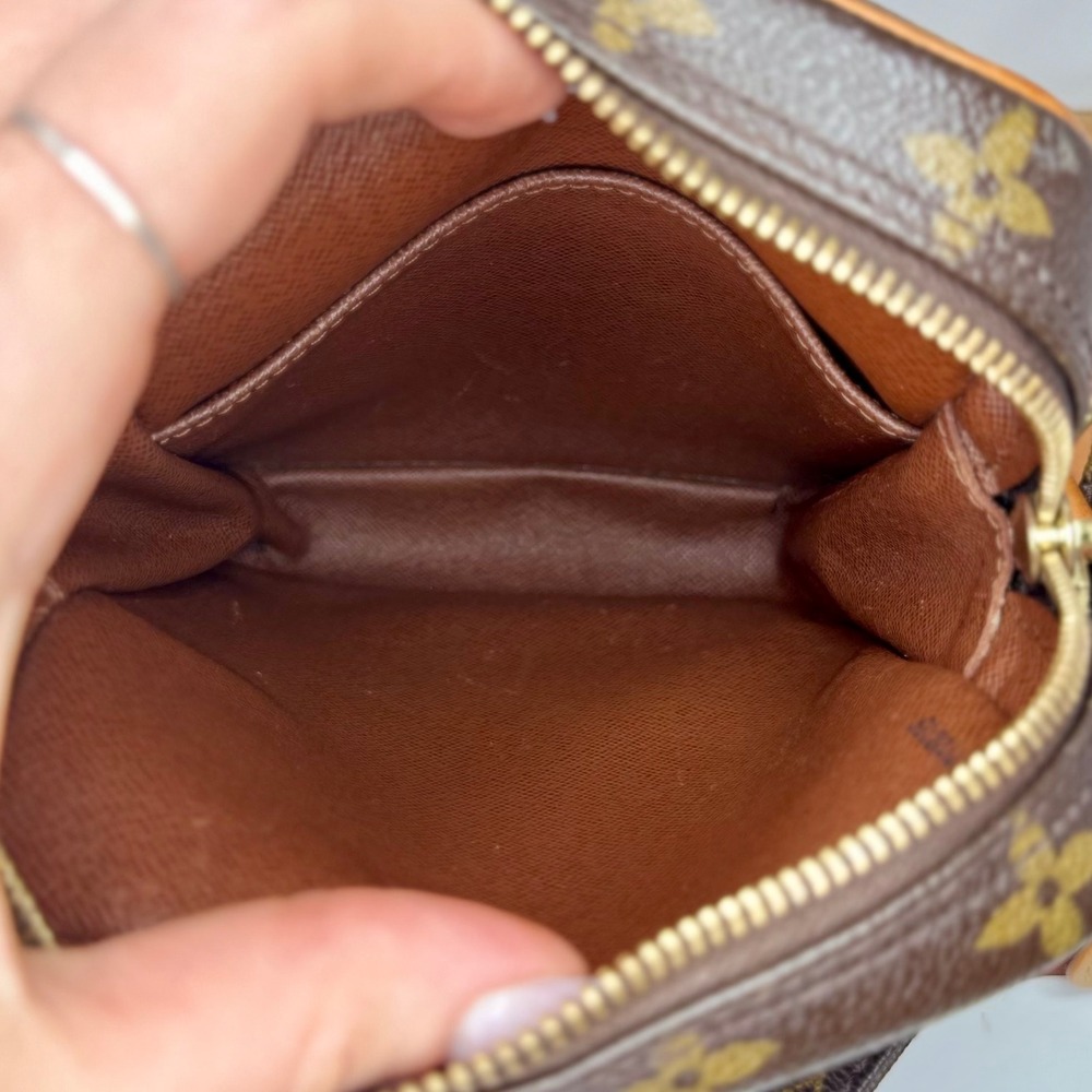 Louis Vuitton LV Monogram Danube 15 Crossbody Camera Bag Brown Tan SL0044 - Picture 6 of 16